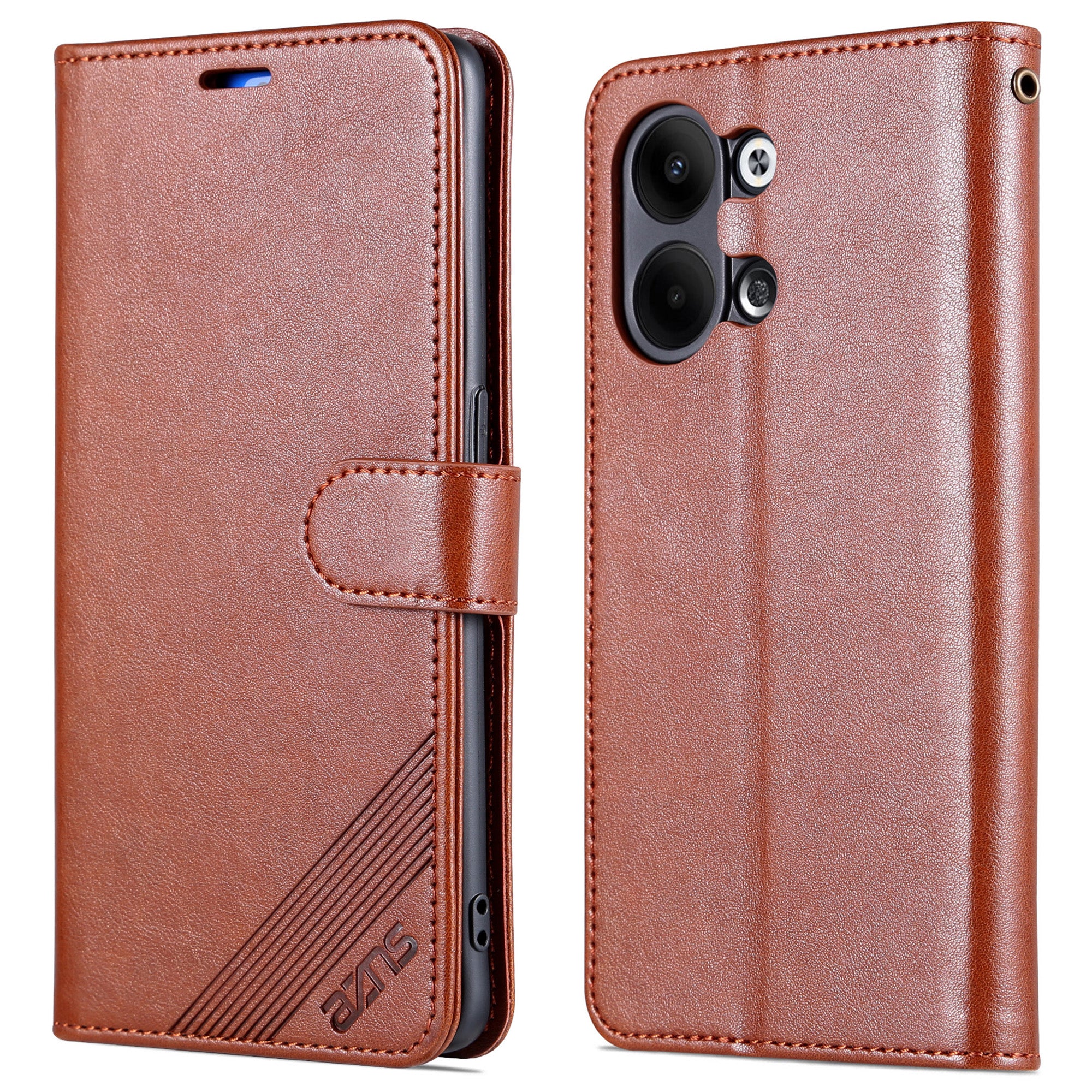 AZNS tekstureret PU-læderholdertaske til Oppo Reno9 5G Reno9 Pro 5G Magnetisk lås Anti-kollision tegnebog telefoncover AZNS tekstureret PU-læderholdertaske til Oppo Reno9 5G Reno9 Pro 5G Magnetisk lås Anti-kollision tegnebog telefoncover